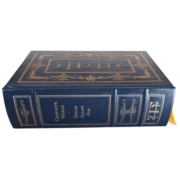 Complete Works of Edgar Allan Poe HC 1997 Tally Hall Gold Edges Ribbon Bookmark - Picture 5 of 14